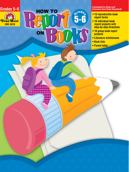 Title details for How to Report on Books, Grades 5-6 by Evan-Moor Educational Publishers - Available